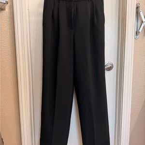 Aritzia Black Tailored High-Rise Trousers